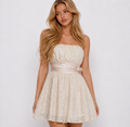 BEIGE DOLL DRESS